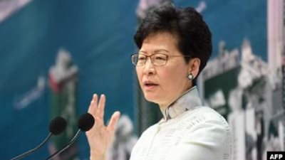 احتجاجات في مركز هونج كونج مع وجود 