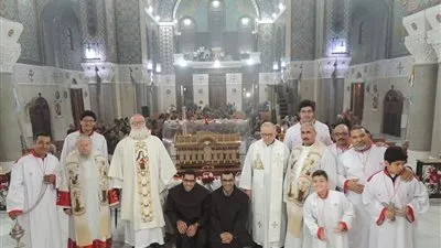 ننشر حصاد زيارة رفات القديسة تريزا إلي كنيستها بشبرا