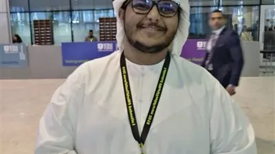 أحد شباب الإمارات: المشروعات العملاقة بين الدول ستكون بدايتها منتدى شباب العالم