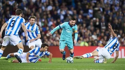 ريال سوسيداد ضد برشلونة 2/2 في الدوري الإسباني | ملخص وأهداف المباراة (فيديو)