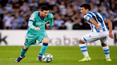 سامباولي يعود لمغازلة ميسي قبل الكلاسيكو