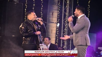 خالد سليم يشعل احتفالية 