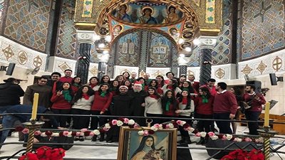 حصاد أمسية أعياد الميلاد ببازيليك القديسة تريزا بشبرا