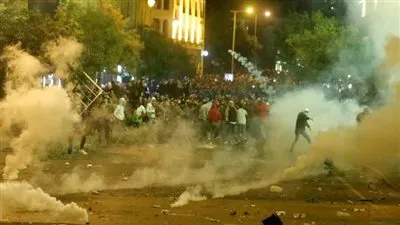 مواجهات بين الأمن اللبناني والمحتجين الرافضين لتكليف حسان دياب 