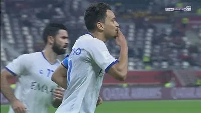 إدواردو يتقدم للهلال بهدف رائع في شباك مونتيري 
