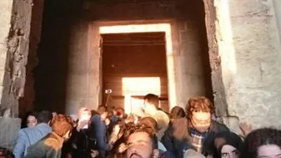 محافظ الفيوم: تعامد الشمس على معبد قارون شهد إقبالا كثيفا (فيديو)