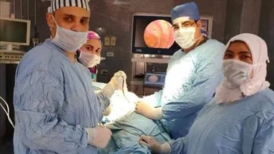 لأول مرة.. استئصال جزء من الرئة لفتاة 21 عامًا ببنها الجامعي (صور)