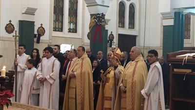 مطران الموارنة في احتفال عيد الميلاد: السيسي قدوة لجميع الرؤساء