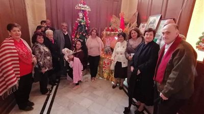 كنيسة العذراء سيدة البشارة للروم الكاثوليك بطنطا تحتفل بعيد الميلاد المجيد