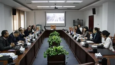 وفد صيني يزور المنطقة الاقتصادية لقناة السويس 