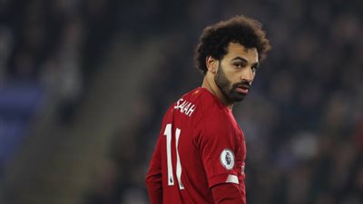 أول رد فعل من محمد صلاح بعد خروجه في مباراة ليفربول وليستر سيتي