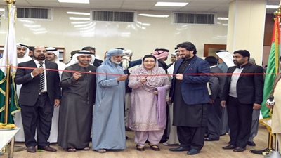 وزير التسامح الإماراتي يفتتح جناحاً دائماً في المكتبة الوطنية الباكستانية
