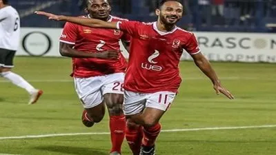 الأهلي يتقدم على بلاتينوم في الشوط الأول بهدف 