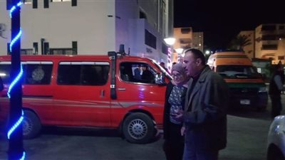 تشييع جنازة ٥ من ضحايا حادث بورسعيد في دمياط 