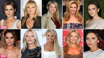 شاهد.. عقد كامل لم يغير من جمال ملامح هؤلاء النجمات (صور)