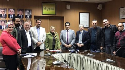 بروتوكول تعاون بين جامعة المنصورة ونقابة الصحفيين