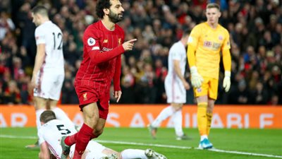 محمد صلاح يعود للتهديف في ليلة عبور ليفربول لعقبة شيفيلد يونايتد في الدوري الإنجليزي