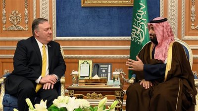 وزير الخارجية الأمريكي يجري اتصالاً هاتفياً مع ولي العهد السعودي