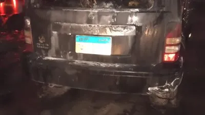 عاجل| السيطرة على حريق سيارة داخل بنزينة بوادي النطرون (صور)