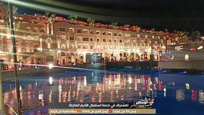 خاص.. تزين الغردقة لاستقبال حفل الأفضل في إفريقيا (صور)