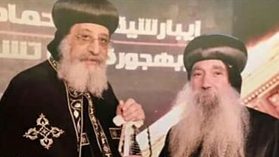 أسقف نجع حمادي يهنئ البابا تواضروس بعيد الميلاد