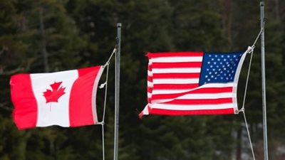 حالة من الفوضى تعم على الحدود الأمريكية مع كندا