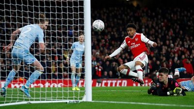 ارسنال Arsenal يفوز على ليدز ويتأهل إلى دور الـ32 بكأس الاتحاد الانجليزي 