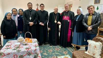 بطريرك الأقباط الكاثوليك يستقبل سفير الفاتيكان الجديد