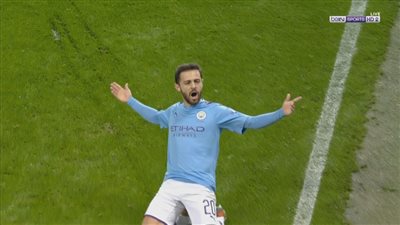 هدف بيرناردو سيلفا في مرمي مانشستر يونايتد