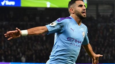 رياض محرز يكسر صيامه التهديفي أمام مانشستر يونايتد