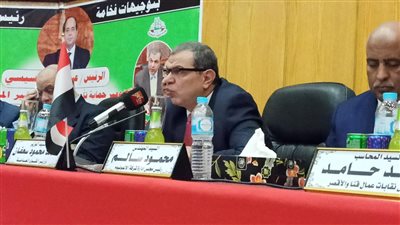 وزير القوى العاملة: القيادة السياسية تتابع جميع القطاعات (فيديو وصور)