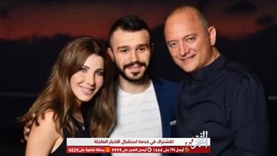 حقيقة الصورة المتداولة لـ نانسي عجرم وزجها مع القتيل 