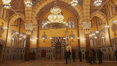 روائع جامع الفتح الملكي قبل افتتاحه رسميا غدًا (صور)