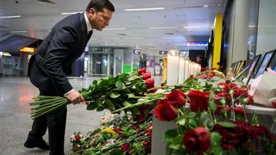 أول تعليق من الرئيس الأوكراني حول اعتراف إيران بإسقاط الطائرة