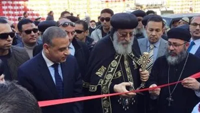 البابا تواضروس يفتتح مدارس عيون مصر بسوهاج 