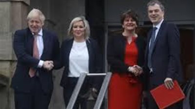 رئيس الوزراء البريطاني يجري محادثات مع نظيره الأيرلندي