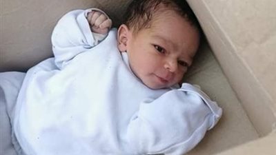 العثور على رضيعة بجوار صندوق قمامة في السويس 