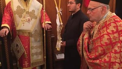 بطريركية الروم الأرثوذكس تحيي تذكار عيد القديس أنطونيوس (صور)