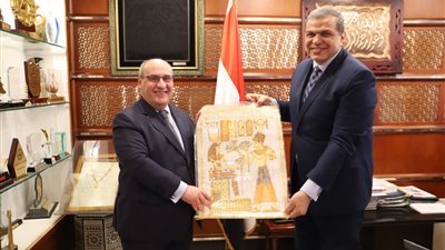 وزير القوى العاملة يلتقي مدير منظمة الهجرة الدولية