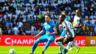 مازيمبي يتدرب بمدينة نصر استعدادا للزمالك