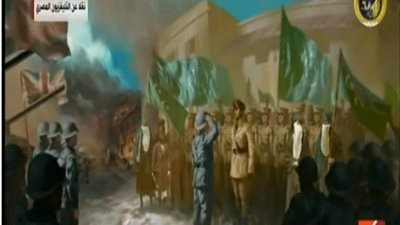 السيسي يشاهد فيلما تسجيليا عن بطولات رجال الشرطة (فيديو)