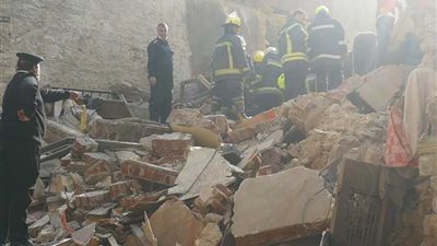 تشكيل لجنة هندسية لفحص عقار روض الفرج المنهار 