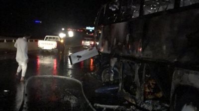 مصرع طفل في حادث مروري بهضبة الأهرام