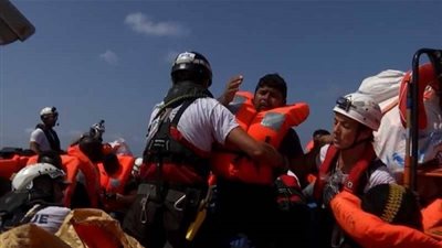 سفينة إنسانية تنقذ 78 شخصًا قبالة السواحل الليبية