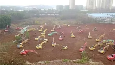 في 10 أيام.. الصين تبني مستشفى لمواجهة فيروس كورونا (صور)