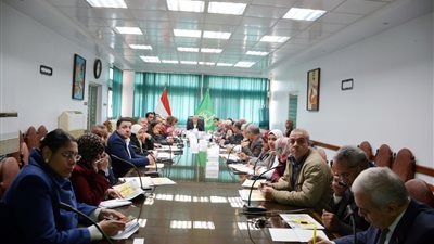 محافظ القليوبية يجتمع مع وفد الوكالة الألمانية للتعاون الدولي