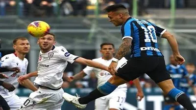 الإنتر ضد كالياري 1/1 في الدوري الإيطالي | ملخص وأهداف المباراة (فيديو)