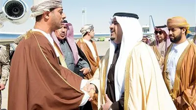 وزير الشؤون الرياضية العماني يغادر الرياض