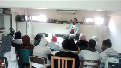 تدريب علمي لطلاب كلية الآثار بالفيوم في متحف آثار بني سويف (صور) 