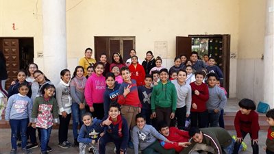 كنيسة العذراء بقويسنا تنظم يوما رياضيا